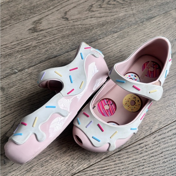 Mini Melissa donut glaze girls shoes size 11 - Picture 3 of 6